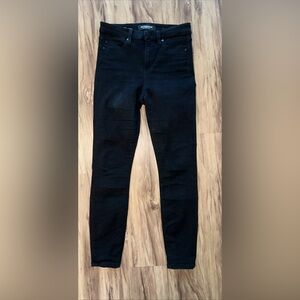 Liverpool Skinny Jeans High Rise Ankle Women's Size 2/26 Black Denim 5 Pocket
